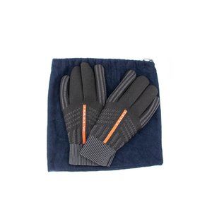 13251 - Prada Waterproff Knit Gloves Black